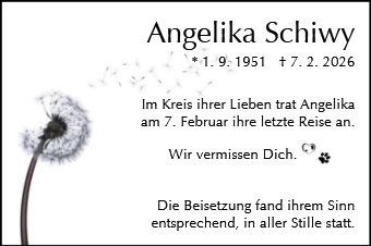 Profilbild von Angelika Schiwy
