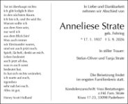 eine Anzeige