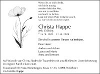 eine Anzeige