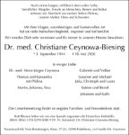 eine Anzeige
