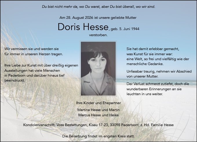Profilbild von Doris Hesse