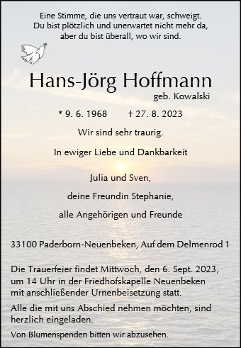 Erinnerungsbild für Jörg Hoffmann
