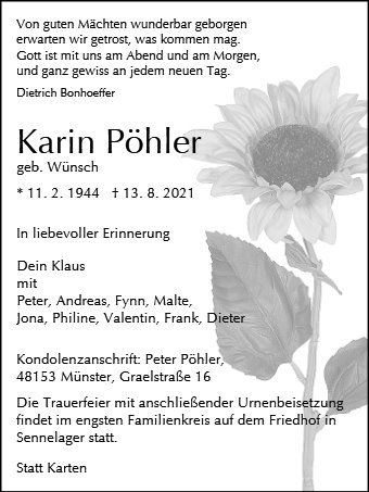 Erinnerungsbild für Karin Pöhler