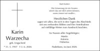 eine Anzeige