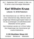 eine Anzeige