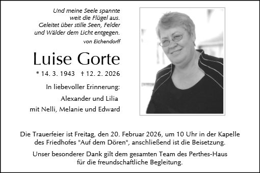 Profilbild von Luise Gorte