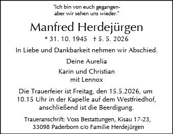 Profilbild von Manfred Herdej&uuml;rgen