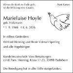 eine Anzeige