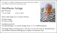 eine Anzeige