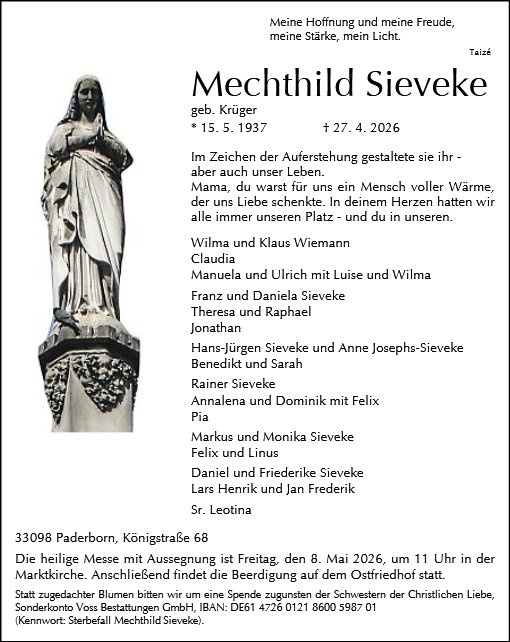 Profilbild von Mechthild Sieveke