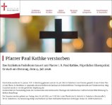 eine Anzeige