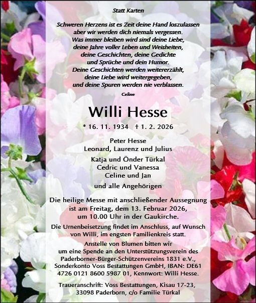 Profilbild von Willi Hesse